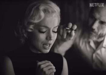 Ana de Armas playing Marilyn Monroe in “Blonde.” Netflix
