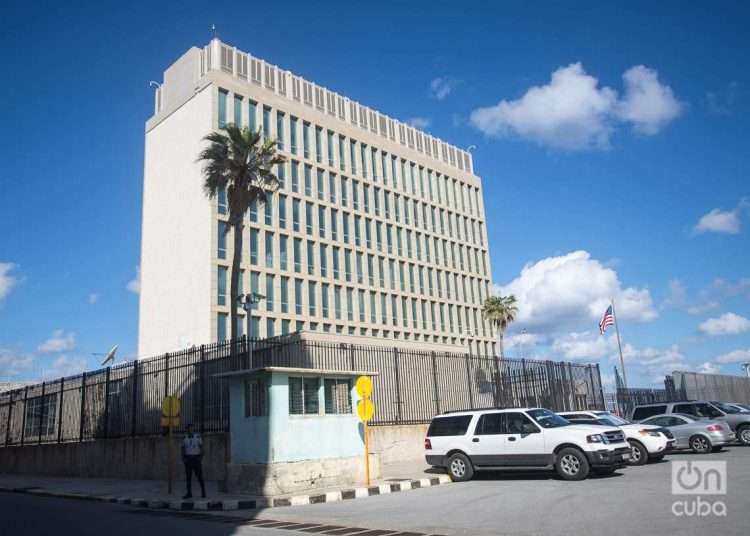 Embassy of the United States of America, in Havana.