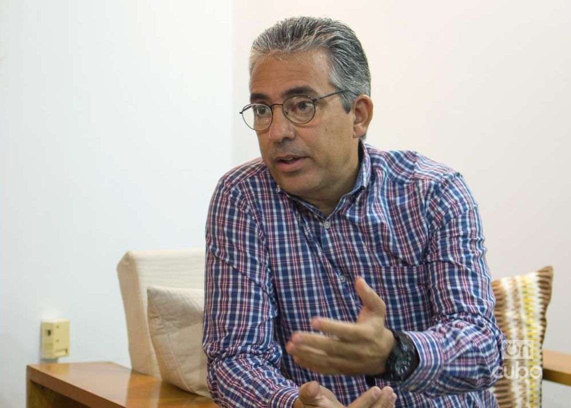 Cuban First Deputy Minister of Communications Wilfredo Gonzáles Vidal. Photo: Otmaro Rodriguez.