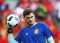 Iker Casillas at Euro 2016. athletes get heart disease.
