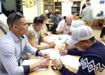 Cubans during the recruitment process for the Russian army. Photo: The Ryazan Gazette.