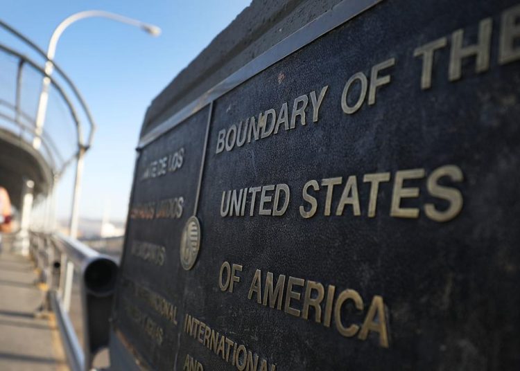 United States border with Mexico. Photo: Joe Raedle/Getty Images/Archive.