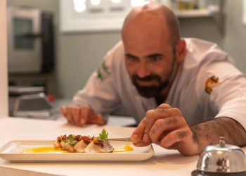Spanish chef Sergio Hernández. Baracoa Inspiration Menu
