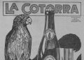 Fragment of advertising poster for Aguas La Cotorra. Diario de la Marina.