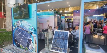 Stand of the private MSME Renova at the Havana International Trade Fair FIHAV 2023