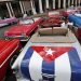 American cars in Havana, March 2023. Photo: EFE/Ernesto Mastrascusa.