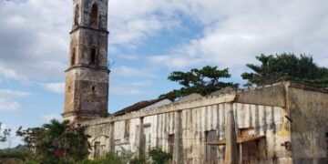 The Dolores sugar mill, in Caibarién, Cuba, 19th century building, cultural heritage. Photo: Carlos Sebastián.