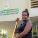 Maray is the cleaning fairy in my polyclinic. Photo: Jorge Ricardo.