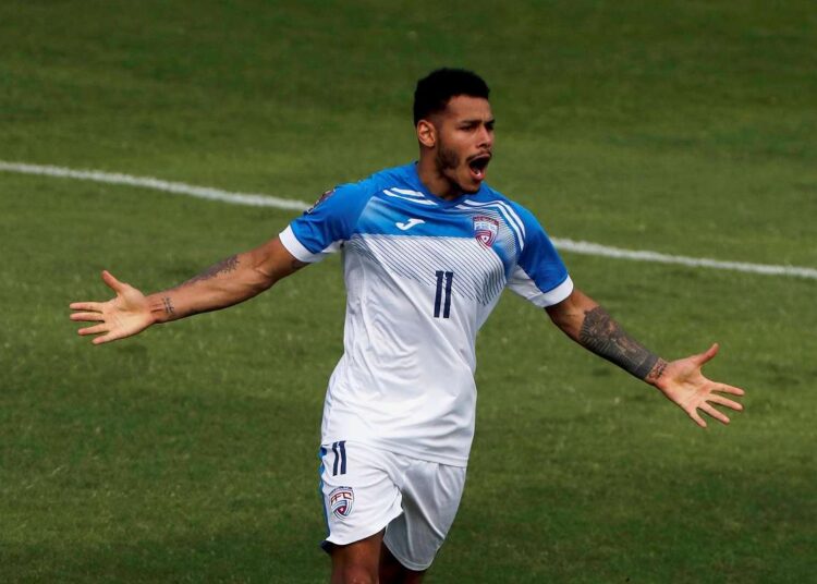 The return of Onel Hernández to the Cuban national soccer team is a positive point, but other notable absences have caused controversy over the selection. Photo: Esteban Biba/EPA-EFE/Shutterstock.