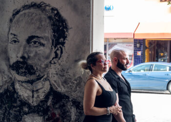 José Martí, on Calle Ocho, in Little Havana, Miami. Photo: Kaloian.