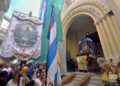 Procession of Our Lady of Charity of El Cobre through the streets of Centro Habana, on Sunday, September 8, 2024. Photo: Otmaro Rodríguez.