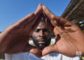 Cristian Nápoles, Cuban triple jump athlete. Photo: Otmaro Rodríguez