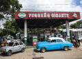 Gas station in Havana. Photo: EFE/Yander Zamora.