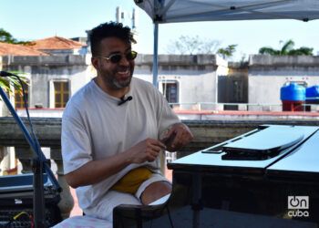 Cuban pianist Cucurucho Valdés