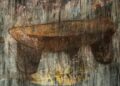 “Consagración,” 2021. Mixed technique on canvas, 170 x 200 cm.
