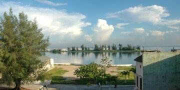 The maritime landscape from my window. Photo: Kaloian.