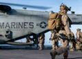The United States ordered the deployment of air and naval forces in the southern Caribbean Sea. Photo: Taken from @BrunoRguezP