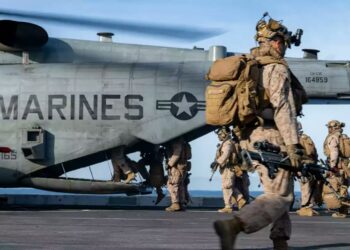 The United States ordered the deployment of air and naval forces in the southern Caribbean Sea. Photo: Taken from @BrunoRguezP