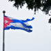 The Cuban flag