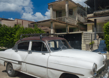 Neighborhood in the Sevillano district of Havana