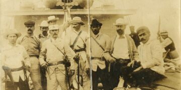 The Three Friends Expedition landed at dawn on September 8, 1896.