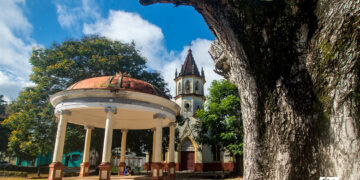 Arbor and Parish Church of San José de las Lajas