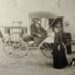 Singer sewing machine in a 19th-century carriage in Havana