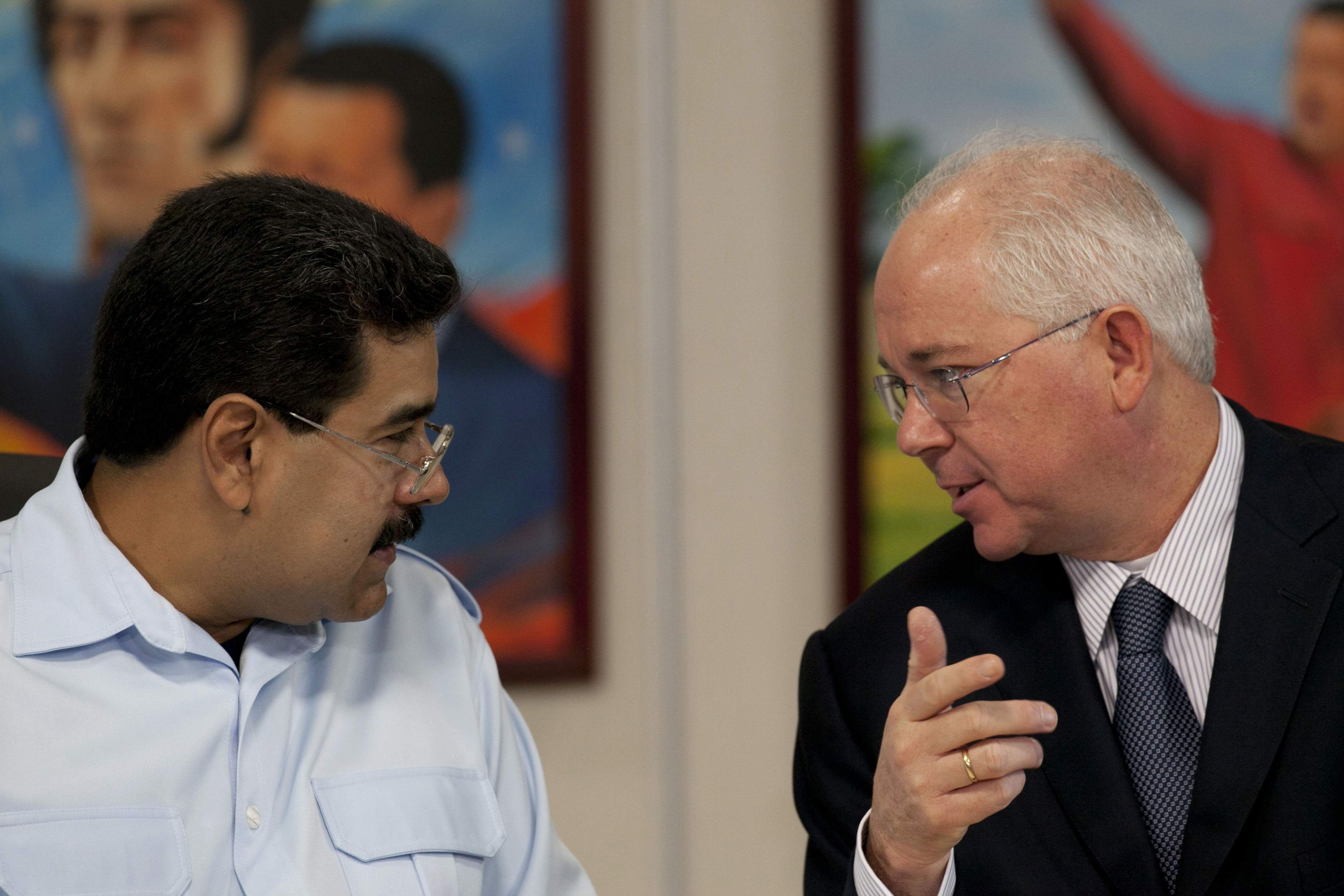 Nicolás Maduro y Rafael Ramírez, Foto: lapatilla.com
