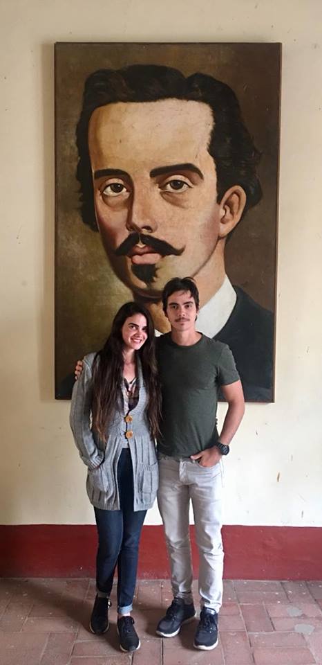 Claudia Tomás y Daniel Romero en Camagüey. Foto: Tomada de FB.