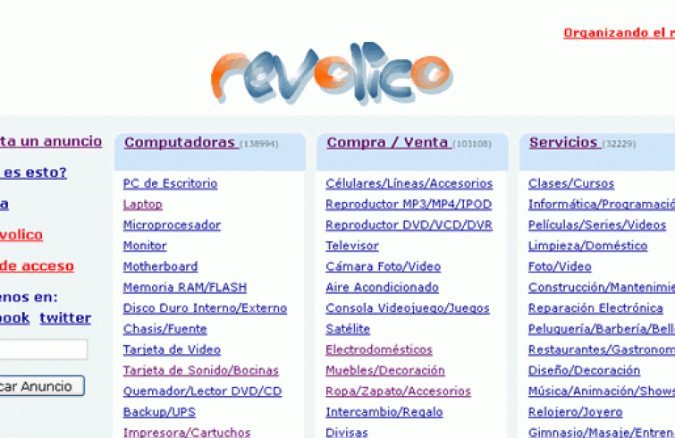 Revolico Home
