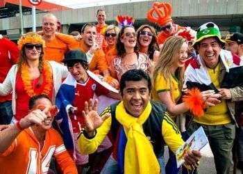 Holanda-Chile en el Arena Corinthians de Sao Paulo