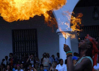 El Festival del Caribe se celebra cada año a principios de julio, en Santiago de Cuba. Foto: archivo