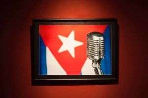 Exposición dedicada a Juan Formell en el Pabellón Cuba / Foto: Cortesía del autor.