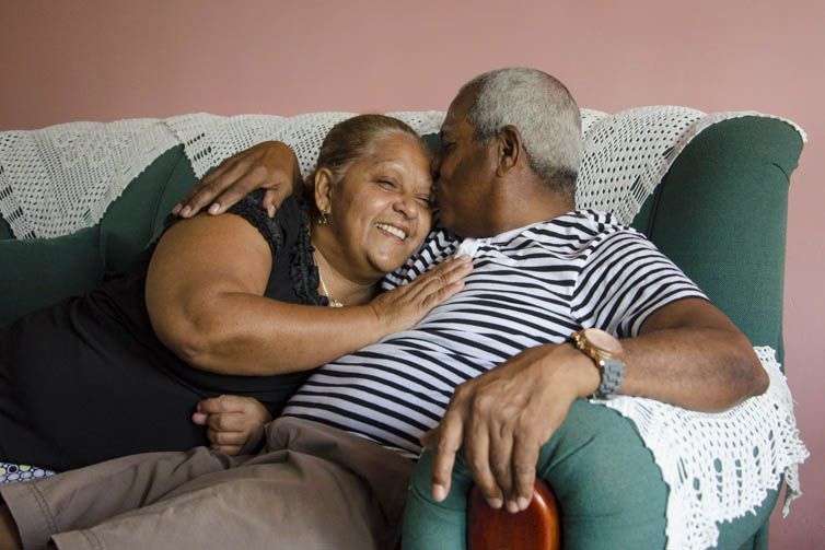 María y Roberto, 44 años juntos / Foto: Alain L. Gutiérrez