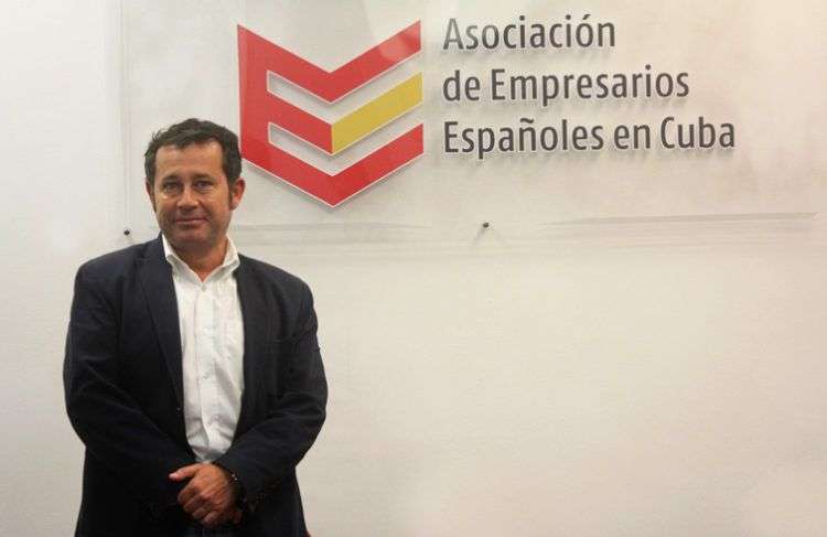 Xulio Fontecha, presidente de la Junta Directiva de la Asociación de Empresarios Españoles en Cuba (AEEC)
