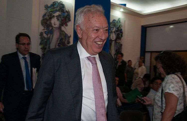 El canciller español José Manuel García-Margallo en Cuba / Foto: Raquel Pérez.