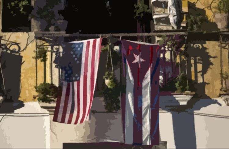 En un balcón de La Habana, a partir de una fotografía de la agencia AP.