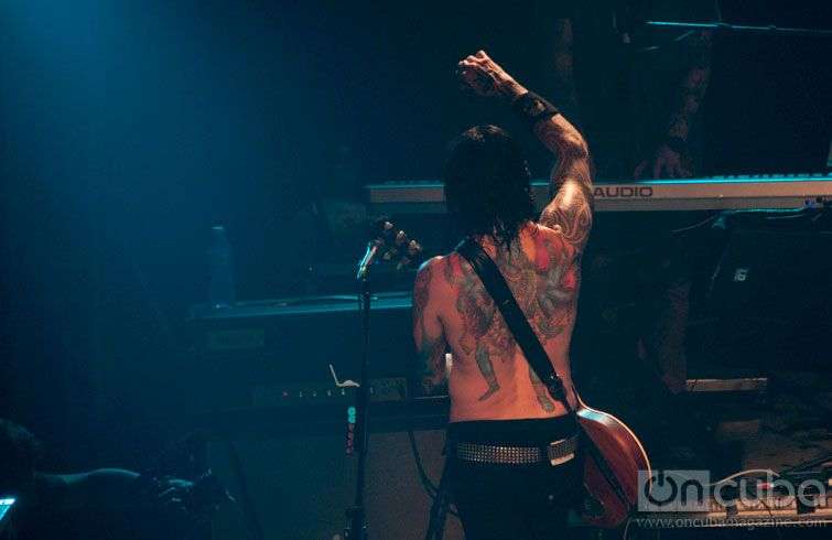 Concert of The Dead Daisies in Maxim Rock, Havana, Cuba, February 25th,  2015 / Photo: Roberto Ruiz