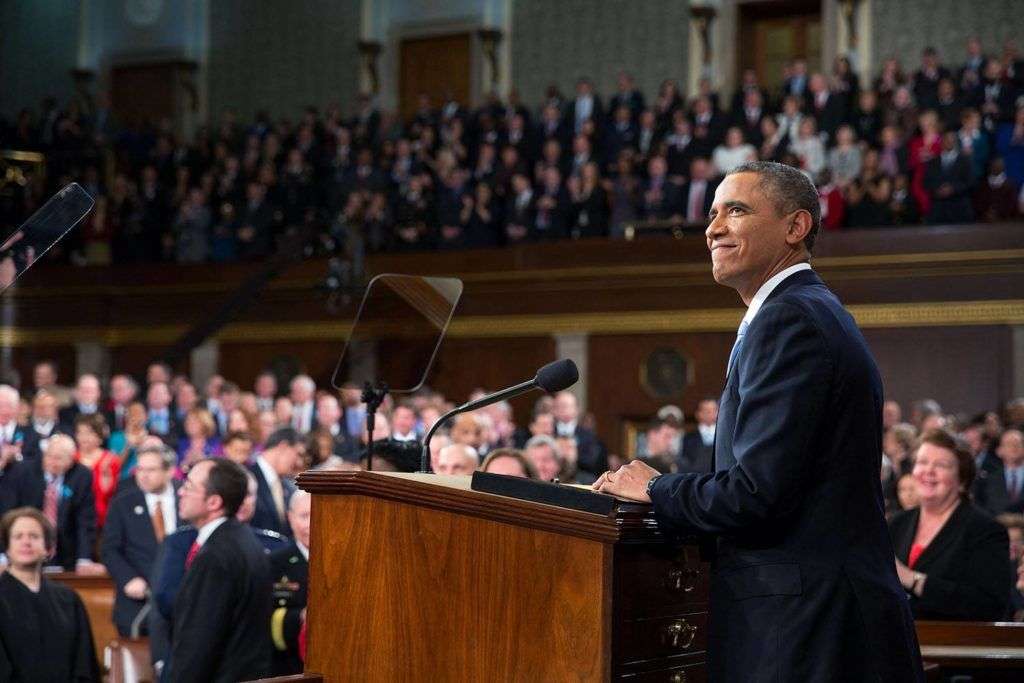 Barack Obama: "Y este año, el Congreso debería iniciar el trabajo de poner fin al embargo" (SOTU, enero 2015)