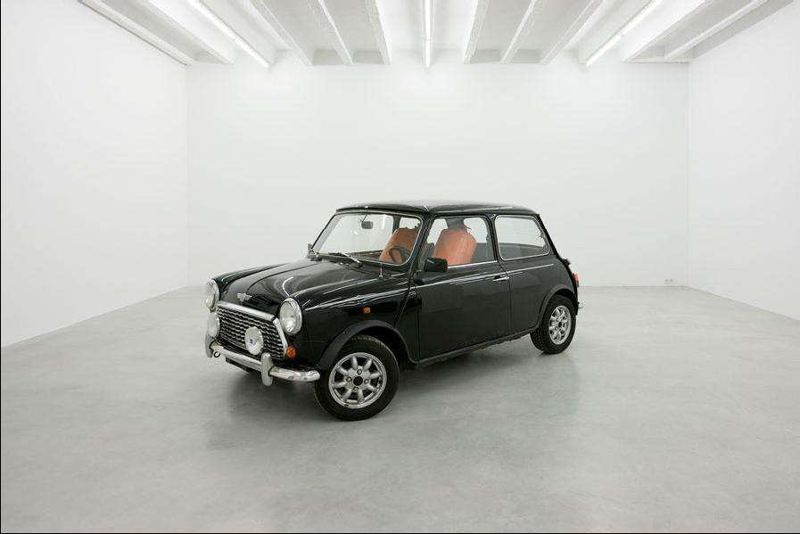 Ariel Schlesinger. "A Car full of Gas, Mini Cooper, two gas tanks", 340 x 140 x 135 cm, 2009