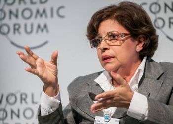 Lina Pedraza, ministra de Finanzas y Precios de Cuba