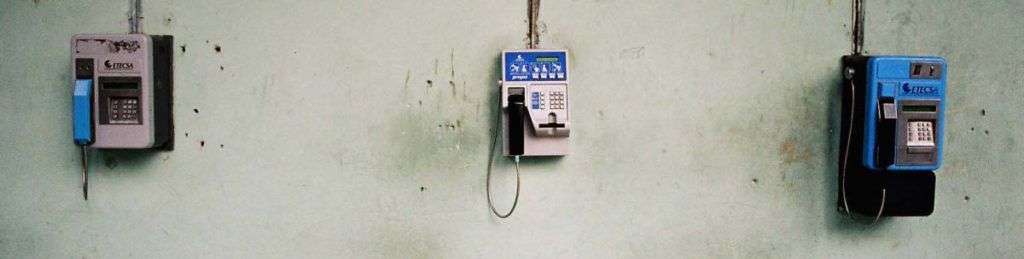 teléfonos públicos