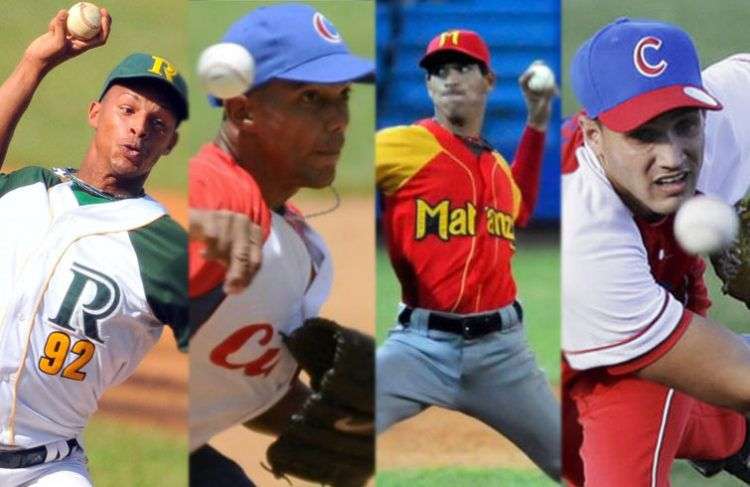 Cuatro jóvenes prospectos de la pelota cubana probarán suerte en el beisbol profesional.