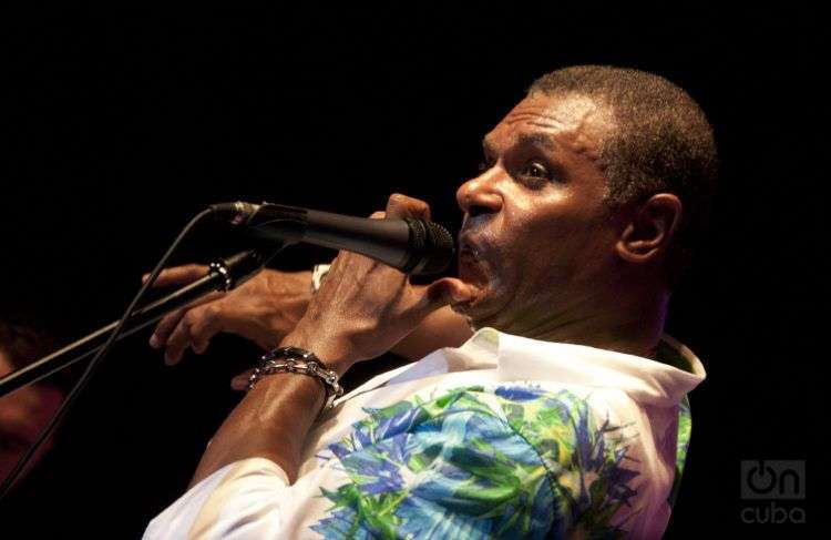 El Canario regaló su música en La Tropical de La Habana. Foto: Roberto Ruiz