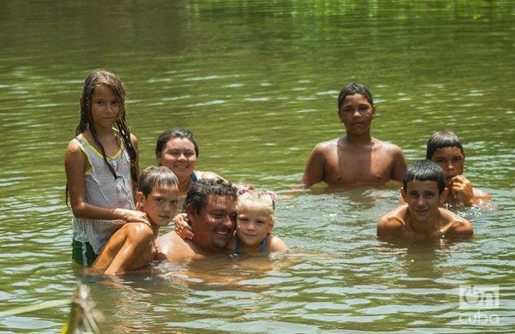 El río Saramaguacán, hogar del personaje de dibujos animados Kukui el Güije, es una muestra de la supervivencia del lenguaje aborígen