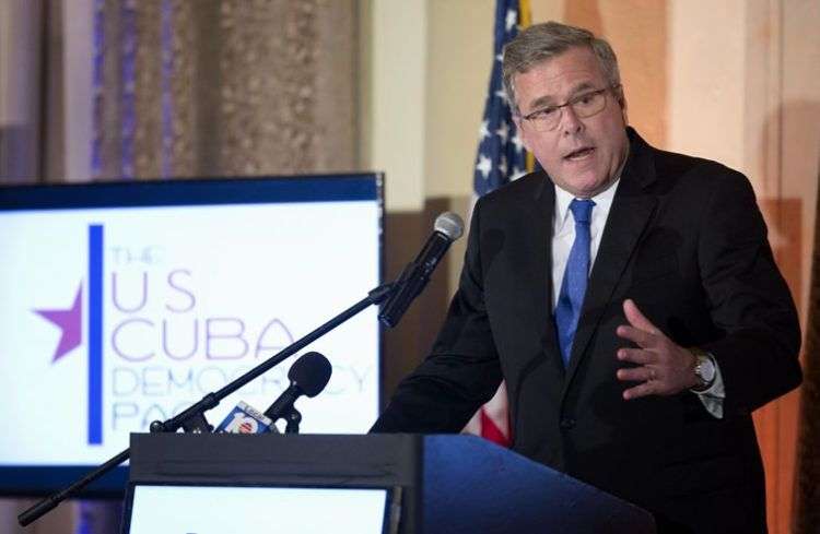 El candidato Jeb Bush. Foto: J Pat Carter/AP