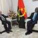 Ricardo Cabrisas y el vicepresidente de Angola, Manuel Vicente. Foto: Angola Press