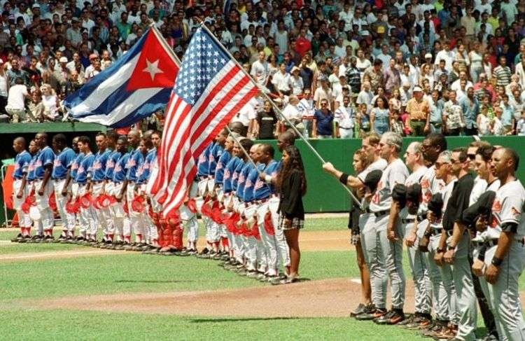 Cuba vs Orioles de Baltimore en 1999