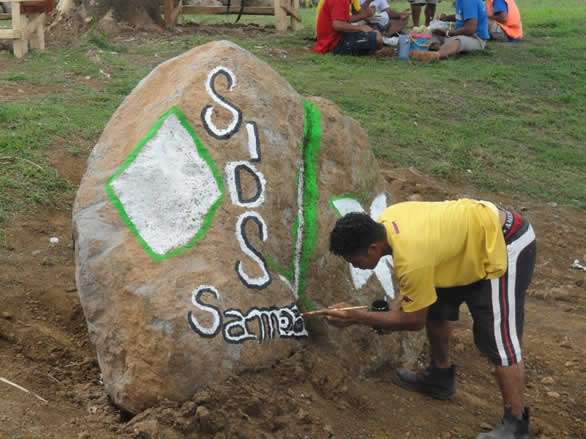 El Estado Independiente de Samoa es el que le da la primera Bienvenida en el Mundo al Año Nuevo. Foto: José Rubiera