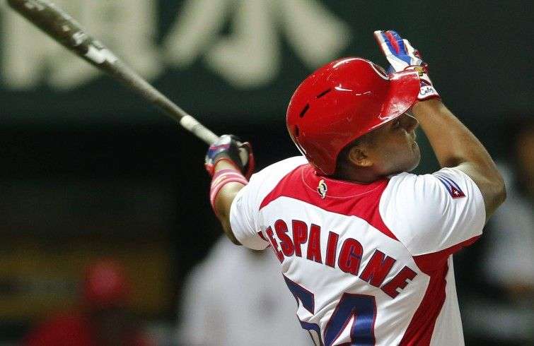 Despaigne seguirá mostrando su poder ofensivo en Japón. Foto: ESPN.